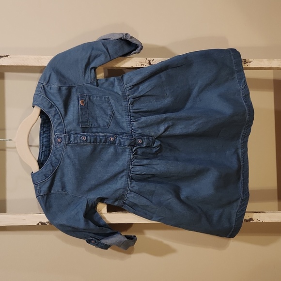 Simple Joys by Carter's Other - Simple Joys by Carter's Denim Dress 18 Months